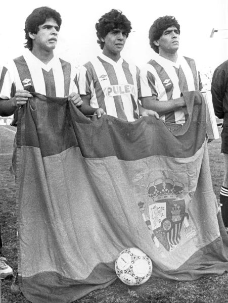 Hugo, Lalo e Diego Maradona