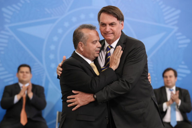 Jair Bolsonaro e Rogério Marinho