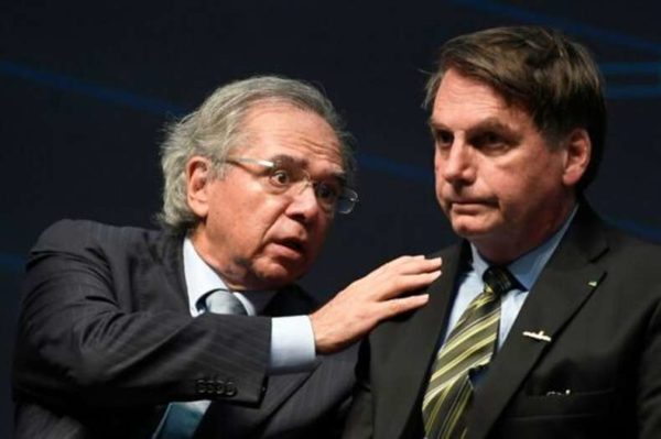 Paulo Guedes e Jair Bolsonaro