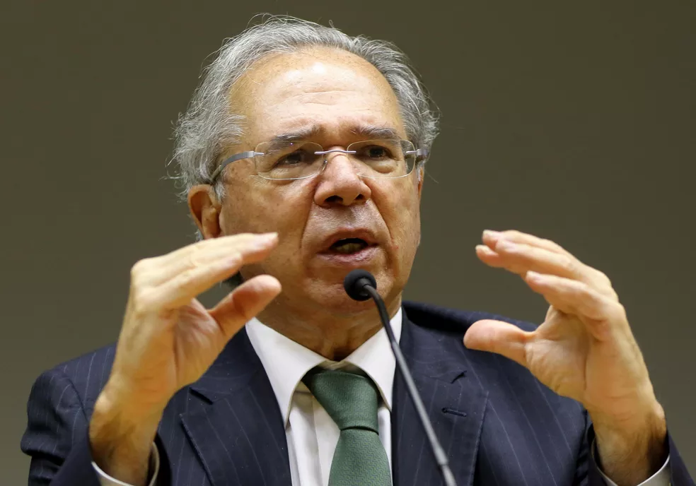 O ministro da Economia do governo Bolsonaro, Paulo Guedes. Imagem: Reprodução