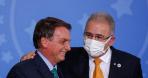 Jair Bolsonaro e Marcelo Queiroga