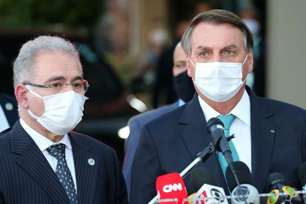 Marcelo Queiroga e Jair Bolsonaro