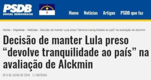 Veja sobre Alckmin