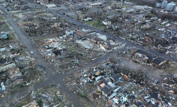 Veja os tornados nos Estados Unidos