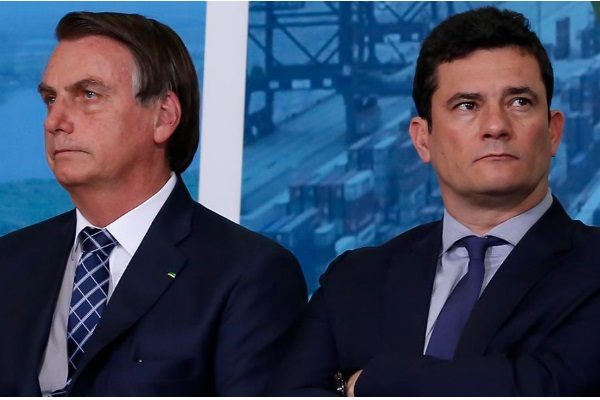 Jair Bolsonaro e Sergio Moro