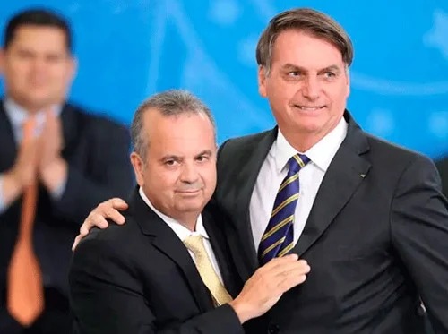 Rogério Marinho e Jair Bolsonaro