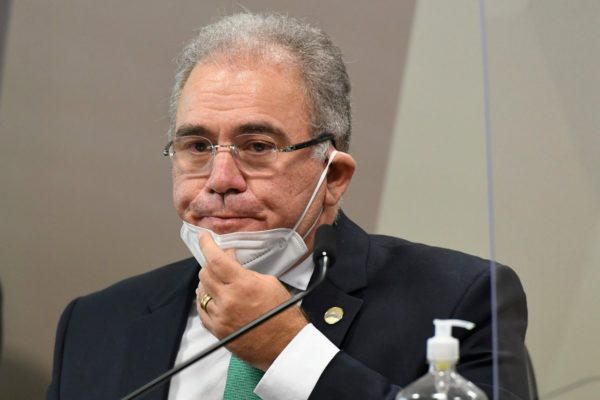 Marcelo Queiroga sem máscara