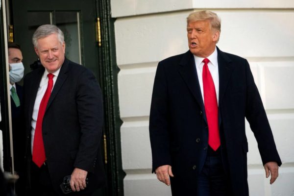 Mark Meadows e Donald Trump