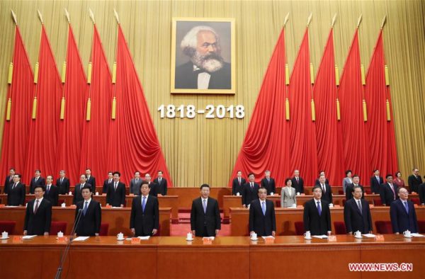 Homenagem a Karl Marx na China