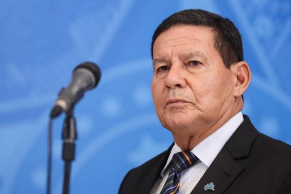 Foto do vice-presidente Hamilton Mourão