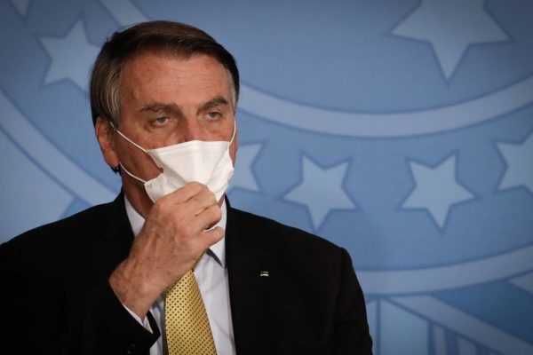 Foto do presidente Bolsonaro