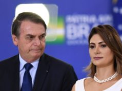 A imagem de Jair Bolsonaro e Michelle