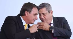 A imagem de Bolsonaro e Braga Netto