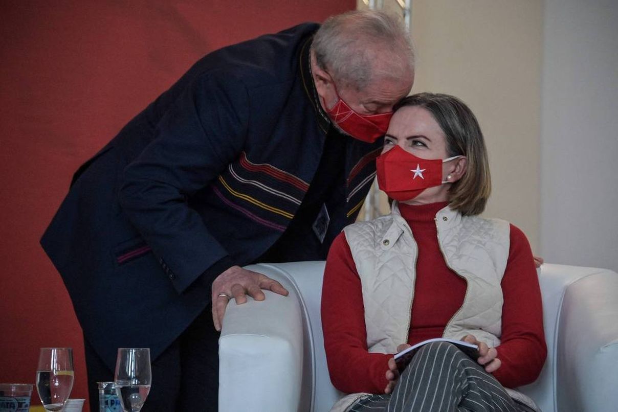 Veja Lula e Gleisi