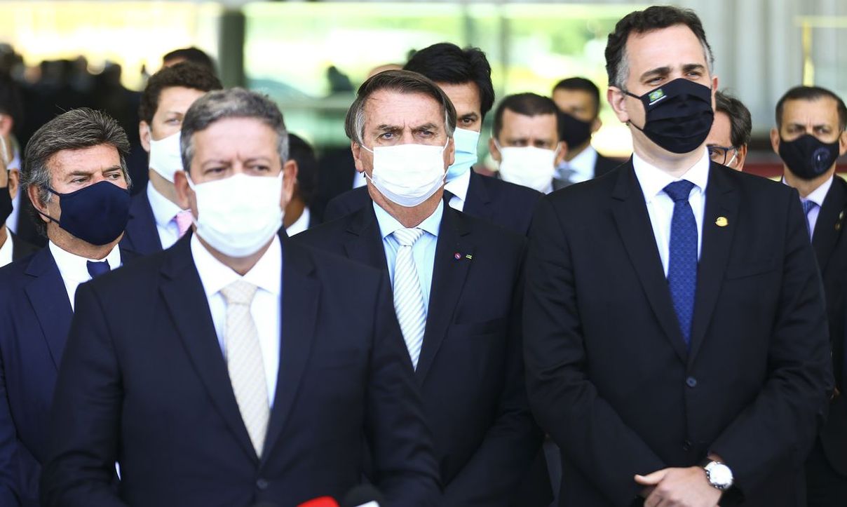 Veja Lira e Bolsonaro