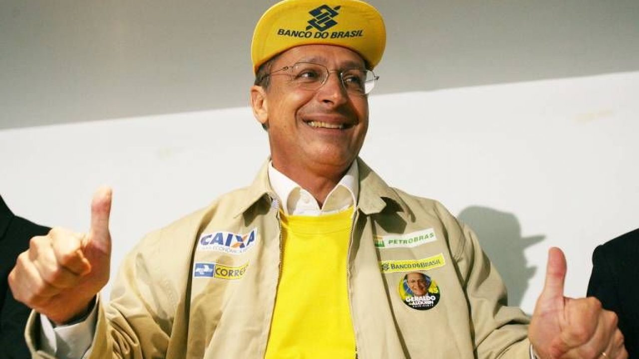 Alckmin na campanha de 2006 Lula