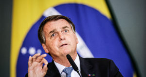 Foto do presidente Bolsonaro