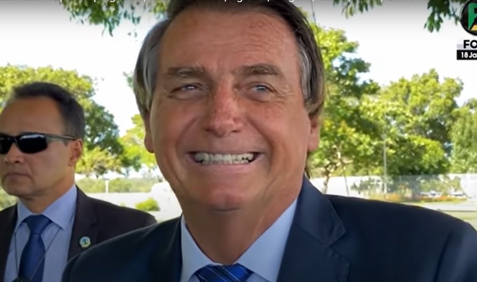 O presidente Jair Bolsonaro (PL). Imagem: Reprodução