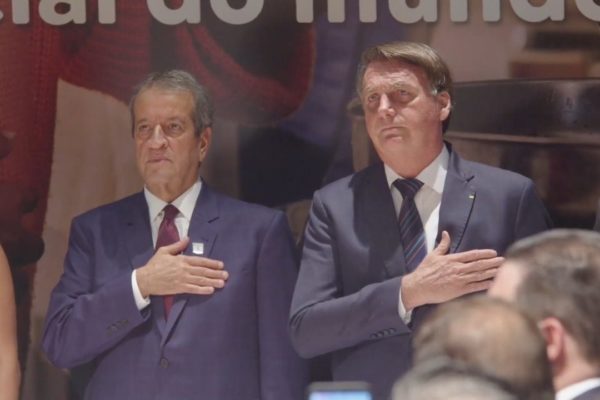Bolsonaro e Waldemar