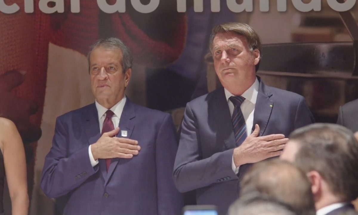 Bolsonaro e Waldemar