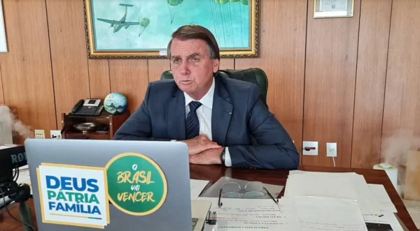Jair Bolsonaro em entrevista