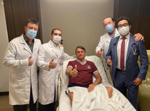 Bolsonaro no hospital