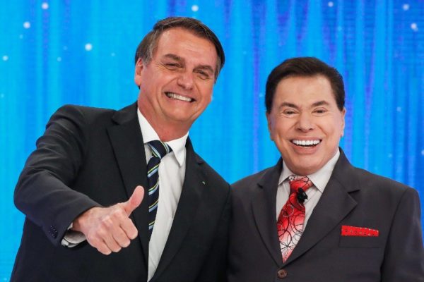 Bolsonaro e Silvio Santos