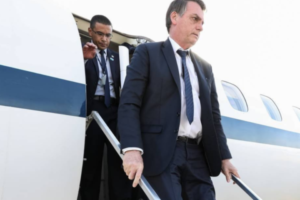 Foto de Bolsonaro