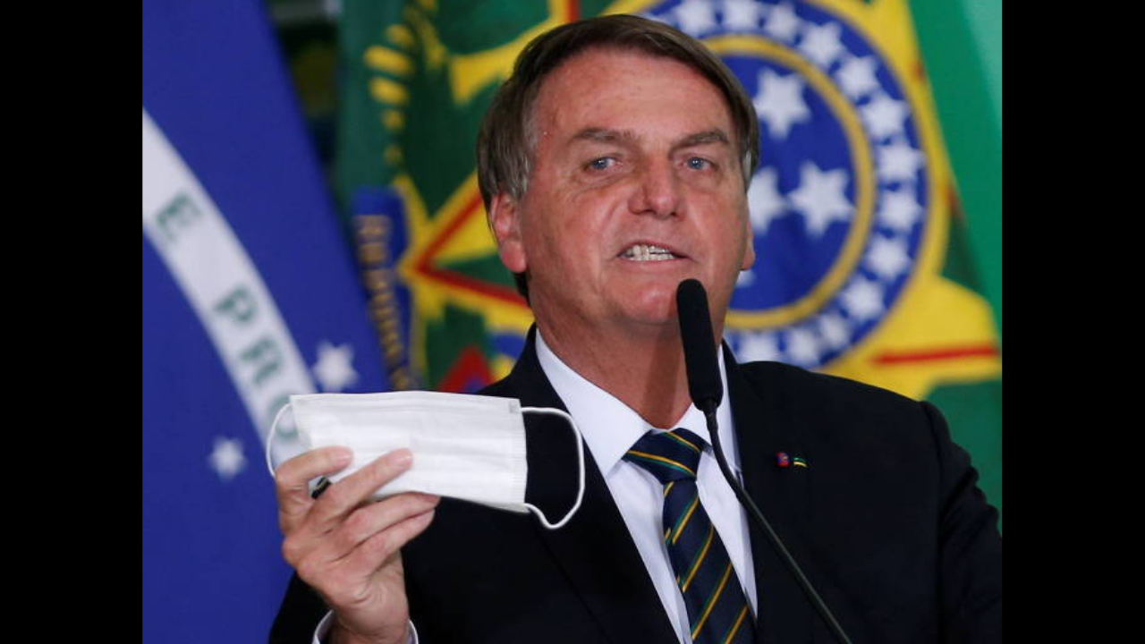 Foto de Bolsonaro