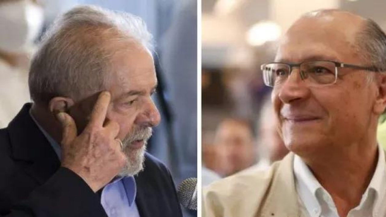 Foto de Lula e Alckmin