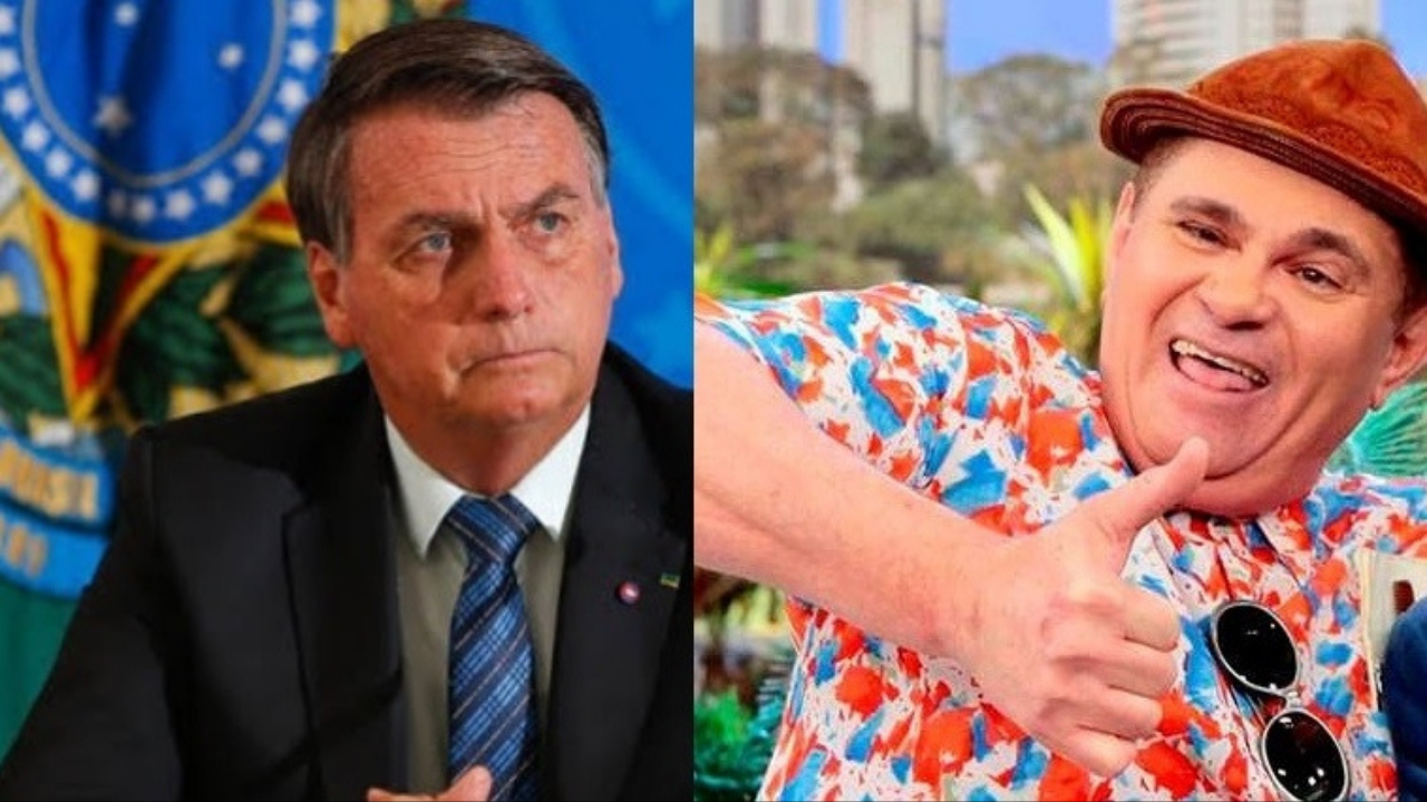 Foto do Bolsonaro e Batoré, montagem