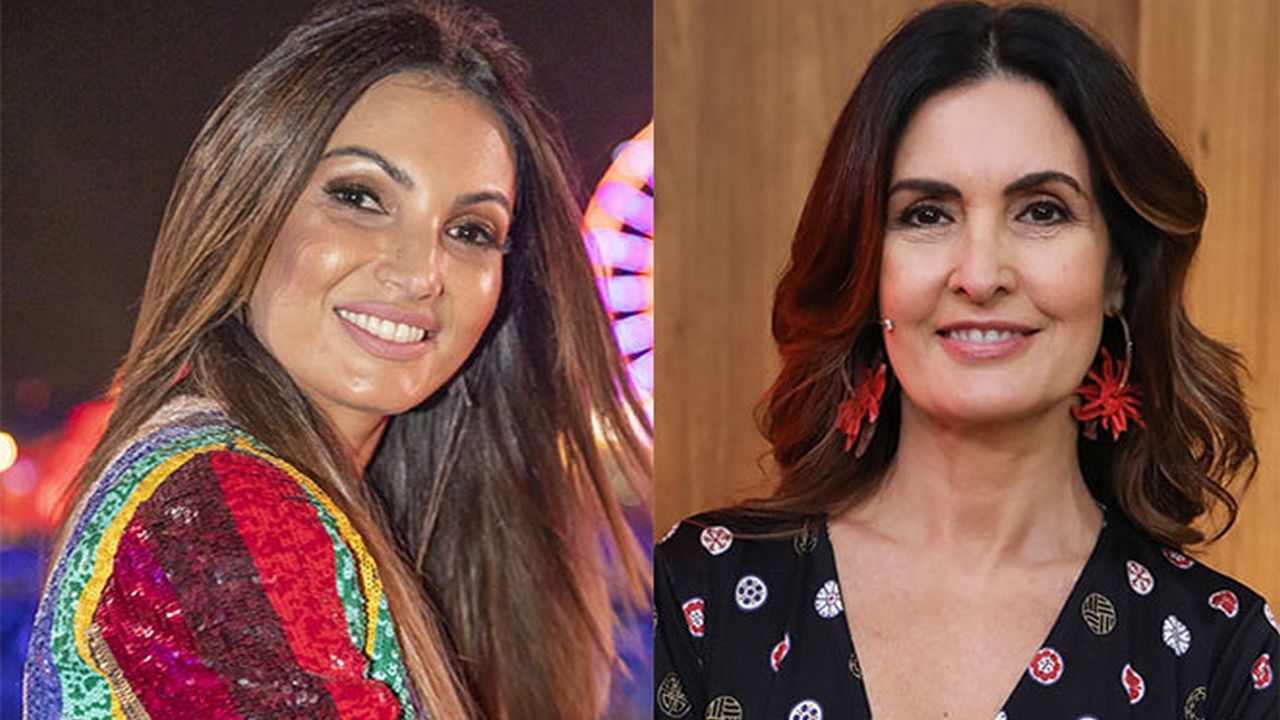 A imagem de Patrícia Poeta e Fátima Bernardes
