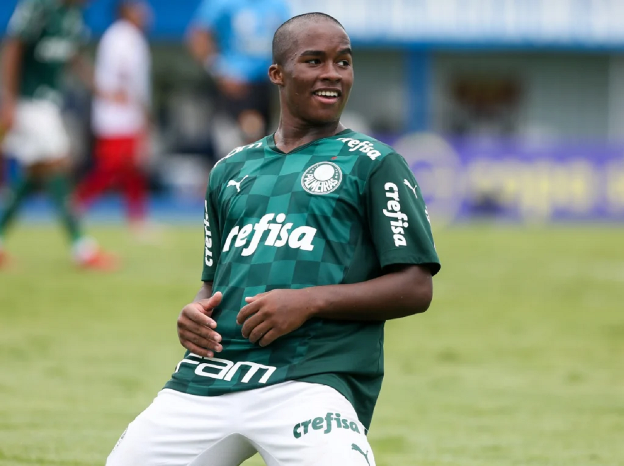 Atacante marcou dois gols na vitória do Palmeiras pela segunda rodada da Copinha -