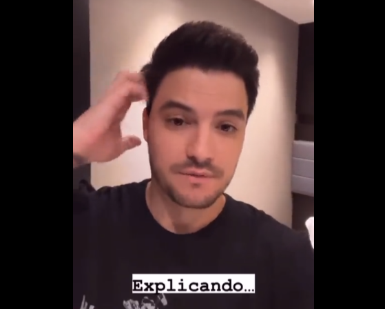 O YouTuber Felipe Neto explicou porque cancelou viagem para Orlando. Imagem: Reprodução