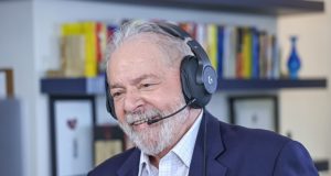 O ex-presidente Lula (PT) fez reunião virtual com representantes do governo e do legislativo da Espanha. Foto: Divulgação