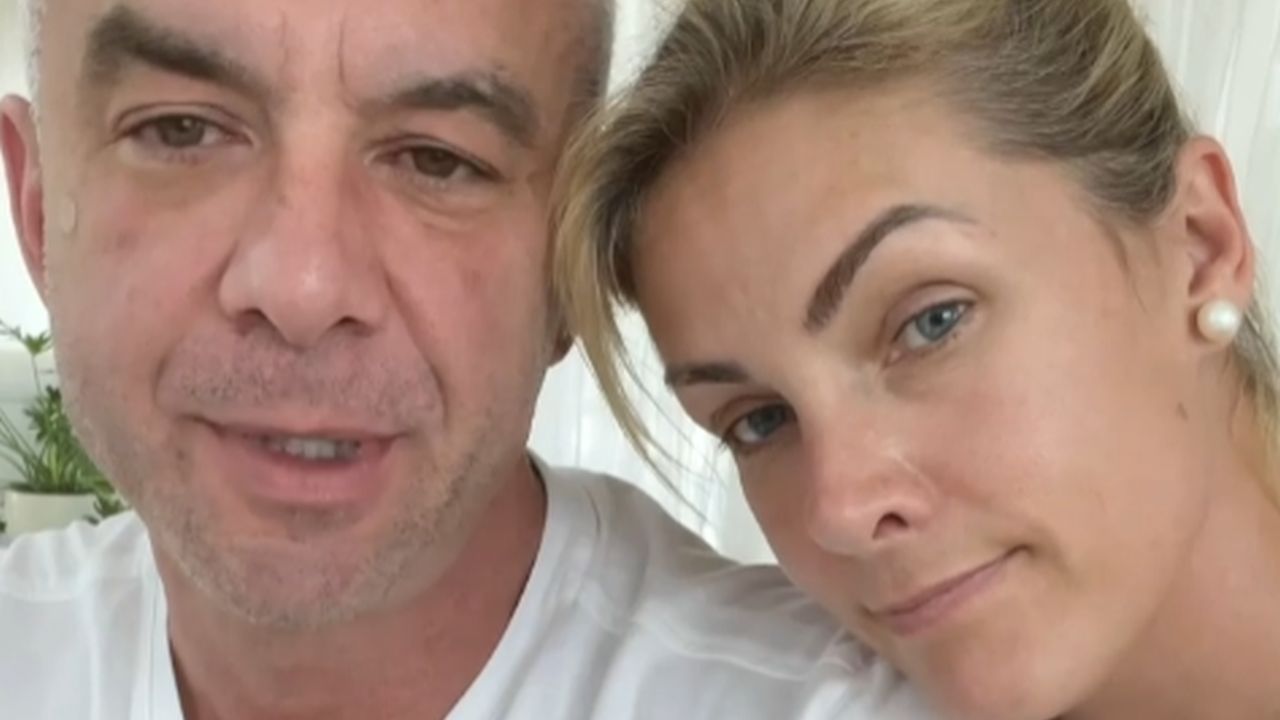 A imagem de Ana Hickmann e seu marido