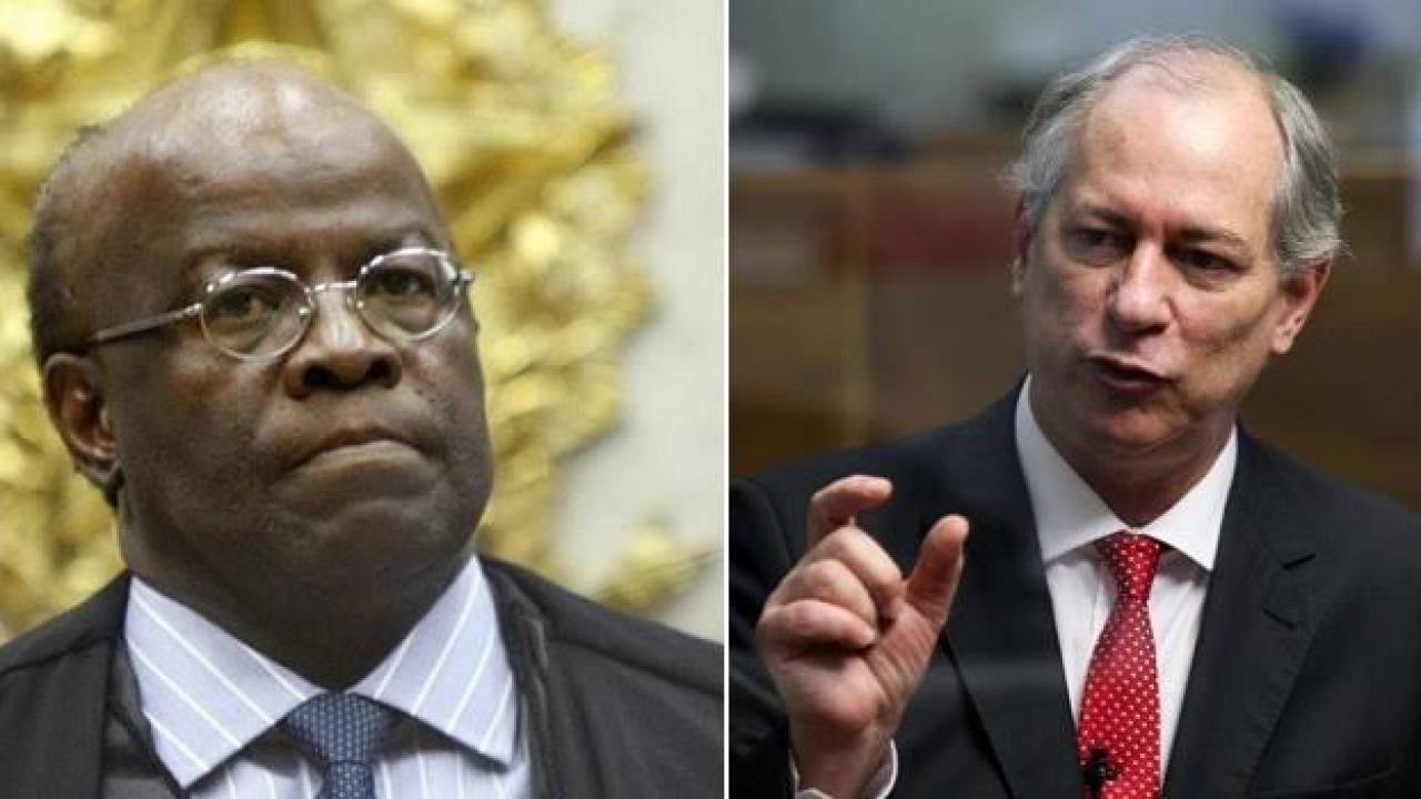 Ciro Gomes e Joaquim Barbosa em foto montagem
