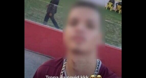 Torcedor posta foto nos Aflitos