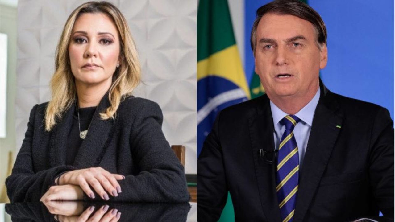 Karina Kufa e Bolsonaro