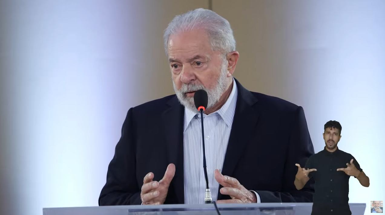 O ex-presidente Lula (PT) falou sobre seus planos para a cultura. Imagem: Reprodução