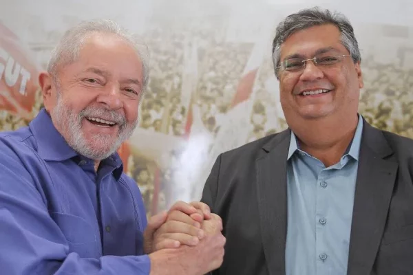 Flávio Dino e Lula PT PSB apoio