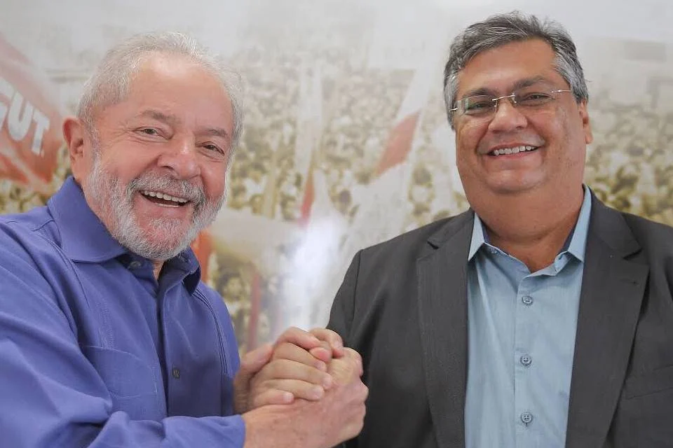 Flávio Dino e Lula PT PSB apoio
