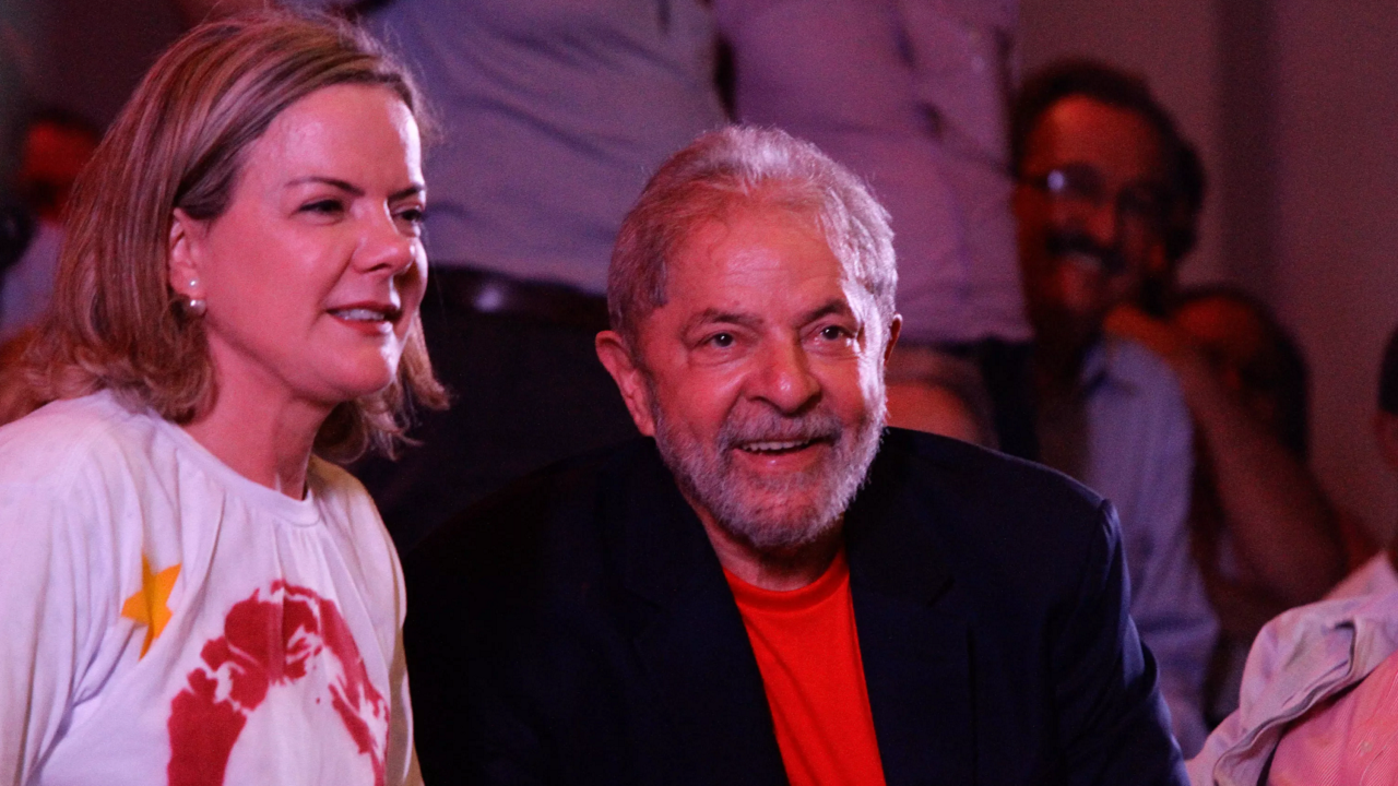 Lula e Gleisi Hoffmann