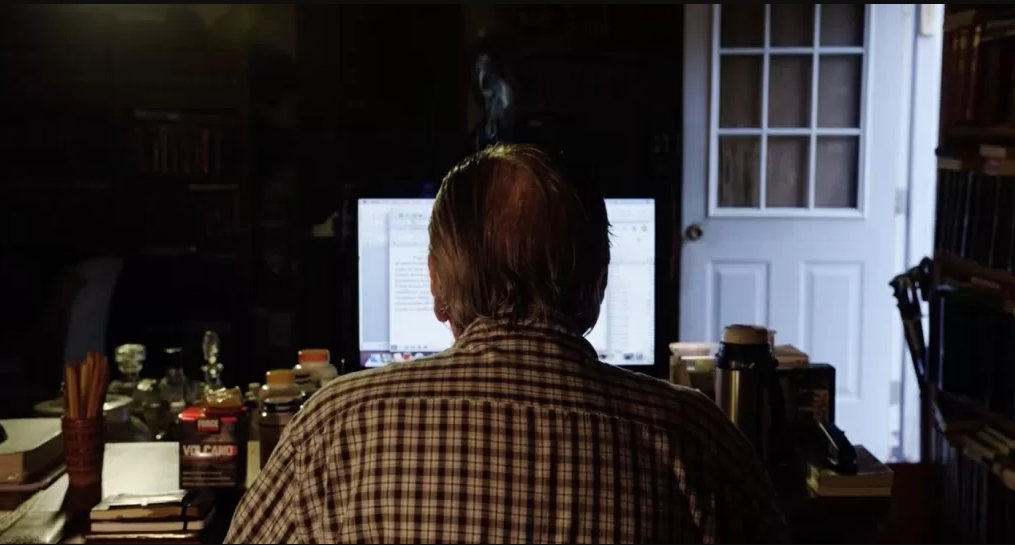 Cena do filme de Olavo de Carvalho. Imagem: Reprodução