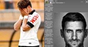 Alexandre Pato apagou postagem sobre Djokovic