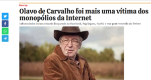 PCO defende Olavo de Carvalho