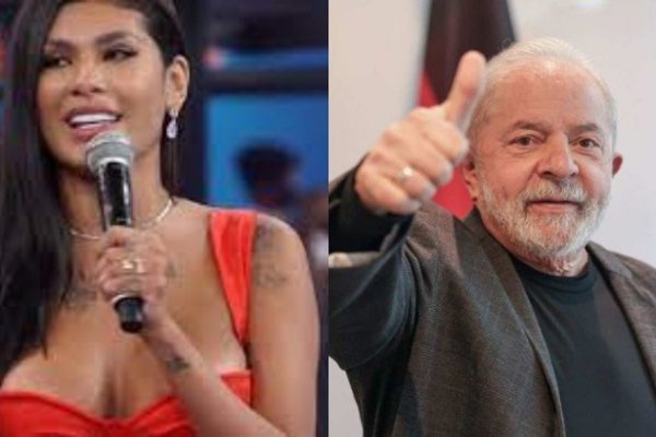 Pocah e Lula em tela dividida