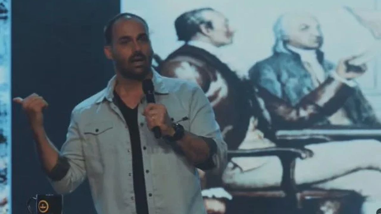 A imagem de Eduardo Bolsonaro