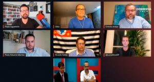 A imagem de Silas Malafaia em live