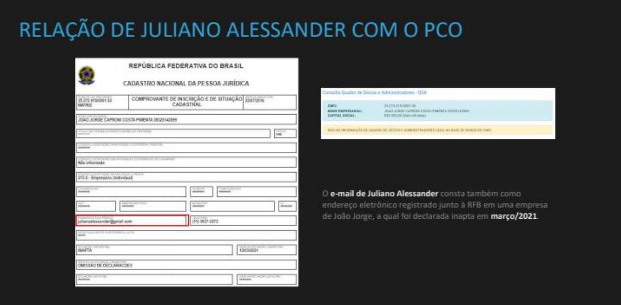 Veja informações sobre a empresa de Juliano Alessander